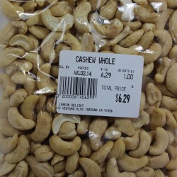 Raw Cashew Nuts 1lb