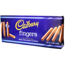 Cadbury Fingers Milk Chocolate 4.8 Oz