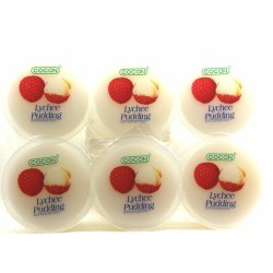 Cocon Lychee Pudding 4.16OZ x6