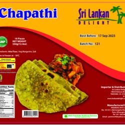SLD Chapathi 350g (12.4oz) IN STORE PICK UP ONLY