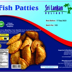 SLD Fish Patties 260g (9oz) IN STORE PICK UP ONLY