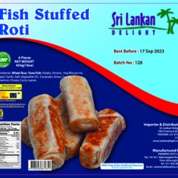 SLD Fish Stuffed Roti 454g(16oz) IN STORE PICK UP ONLY