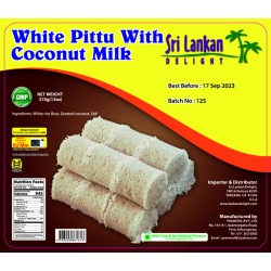SLD White Pittu With Coconut Milk 3370g(13oz) IN STORE PICK UP ONLY