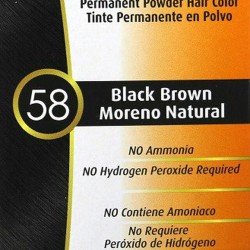 Bigen 58 Black brown Hair color