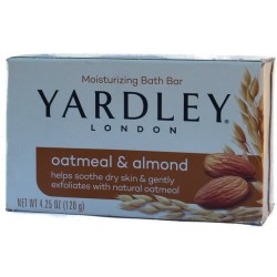 Yardley Oatmeal & Almond Moisturizing Bath Bar 120g