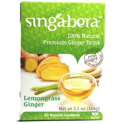 Singabera Ginger Lemongrass Drink 5.1 OZ