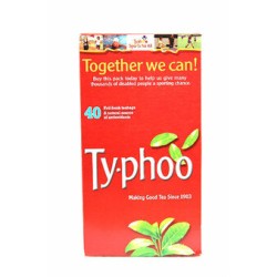 Typhoo 40 Tea Bags 125g