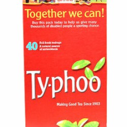 Typhoo 40 Tea Bags 125g