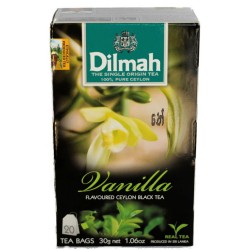 Dilmah Vanilla Flavoured Black Tea 20 bags
