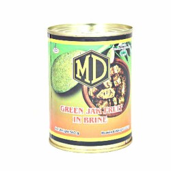 MD Green Jak Fruit in Brine (Polos) 560g