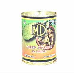 MD Green Jak Fruit in Brine (Polos) 560g